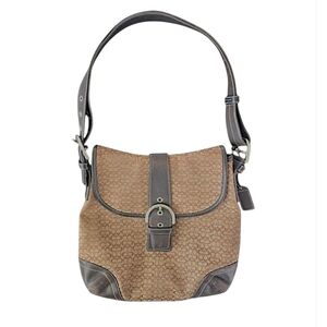Coach‎ Soho Signature Logo Shoulder Bag Crossbody Vintage Y2K ☆